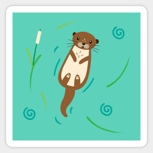 The Otter Sticker